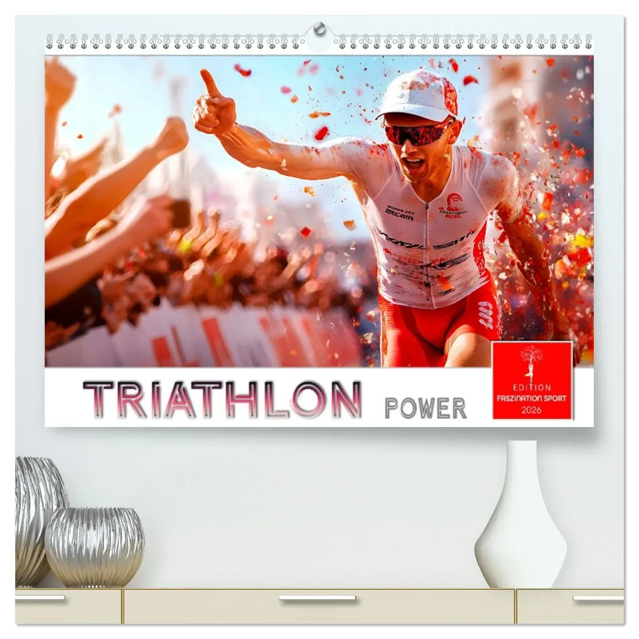 Cover: 9783457321263 | Triathlon Power (hochwertiger Premium Wandkalender 2026 DIN A2...