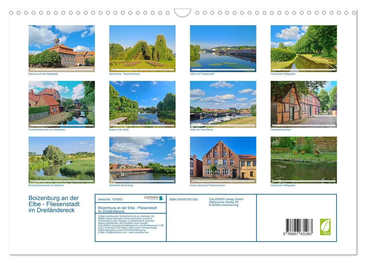 Bild: 9783457631263 | Boizenburg an der Elbe - Fliesenstadt im Dreiländereck...