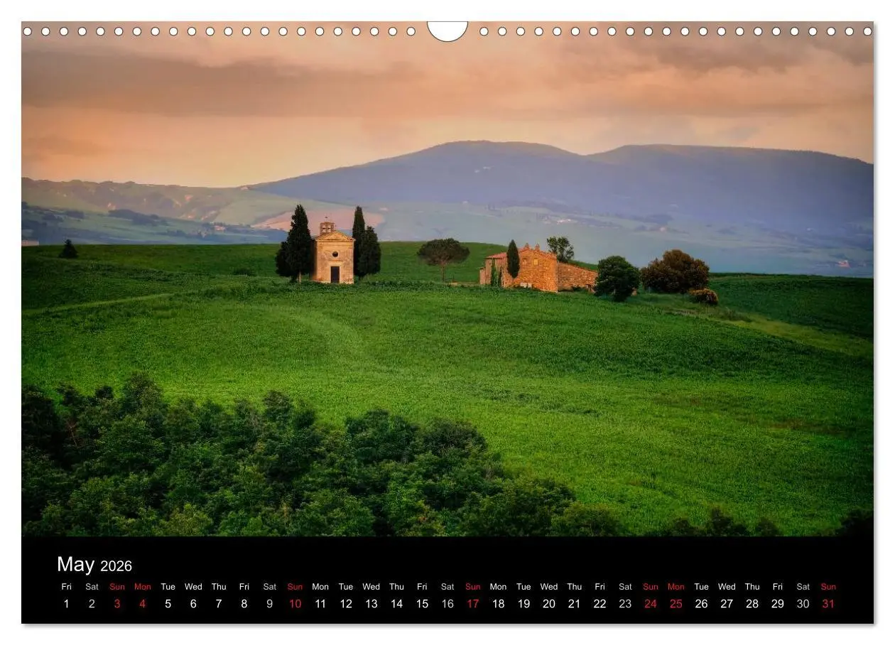 Bild: 9783516581263 | Tuscany (Wall Calendar 2026 DIN A3 landscape), CALVENDO 12 Month...