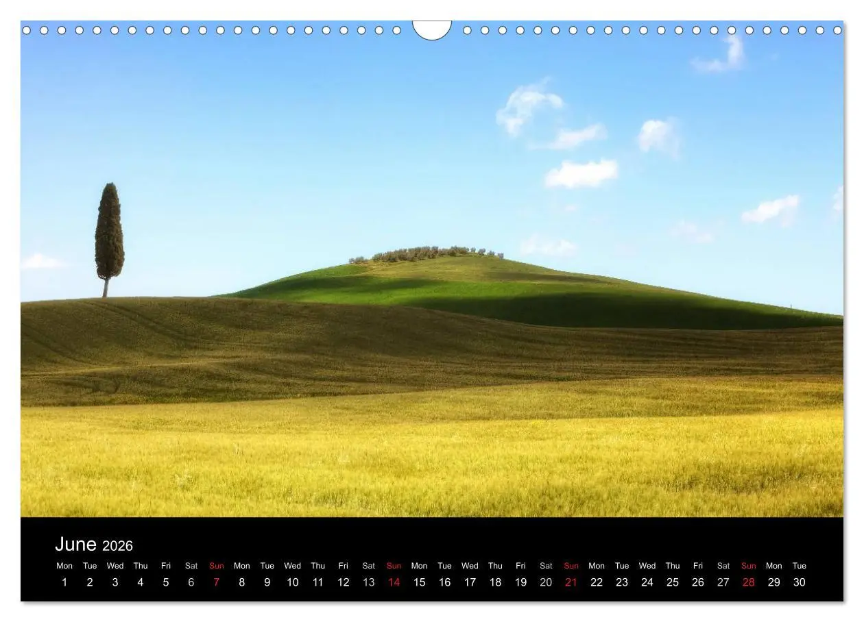 Bild: 9783516581263 | Tuscany (Wall Calendar 2026 DIN A3 landscape), CALVENDO 12 Month...