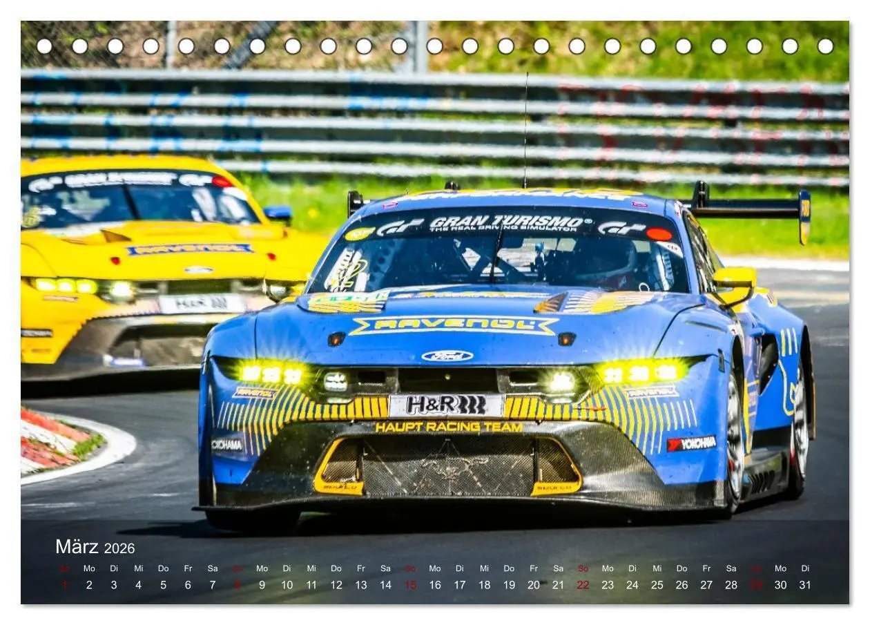 Bild: 9783516721263 | Nürburgring Langstreckenmeisterschaft (Tischkalender 2026 DIN A5...