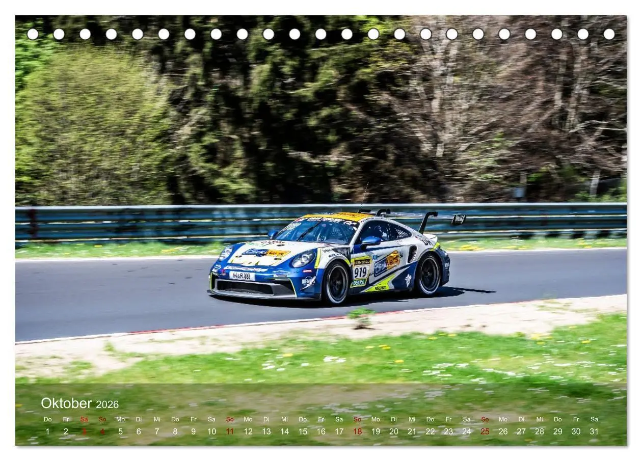 Bild: 9783516721263 | Nürburgring Langstreckenmeisterschaft (Tischkalender 2026 DIN A5...
