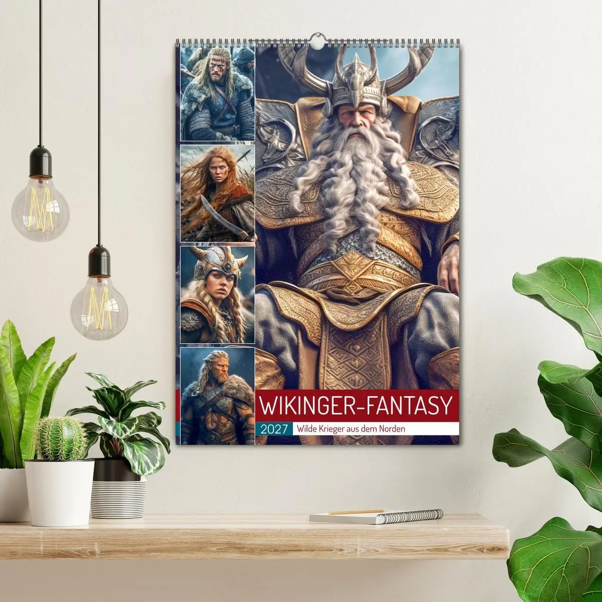 Bild: 9783569291263 | Wikinger-Fantasy. Wilde Krieger aus dem Norden (Wandkalender 2027...