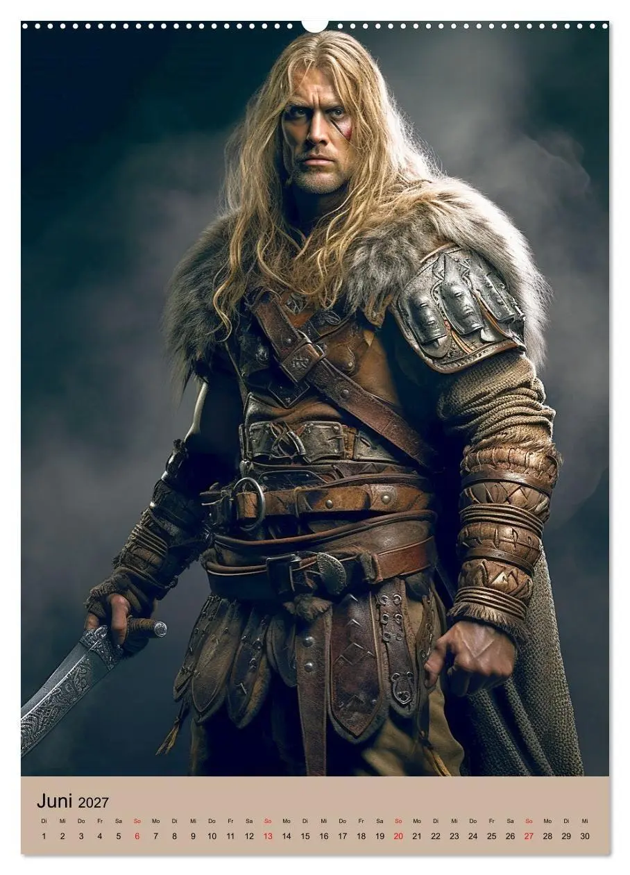 Bild: 9783569291263 | Wikinger-Fantasy. Wilde Krieger aus dem Norden (Wandkalender 2027...