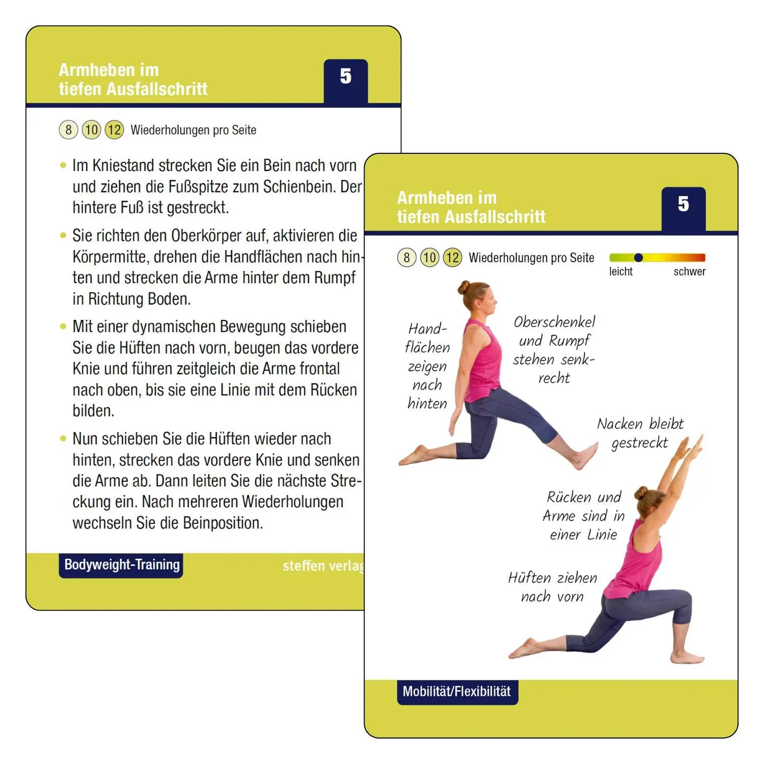 Bild: 9783957991263 | Trainingskarten Bodyweight-Training | Ronald Thomschke | Taschenbuch