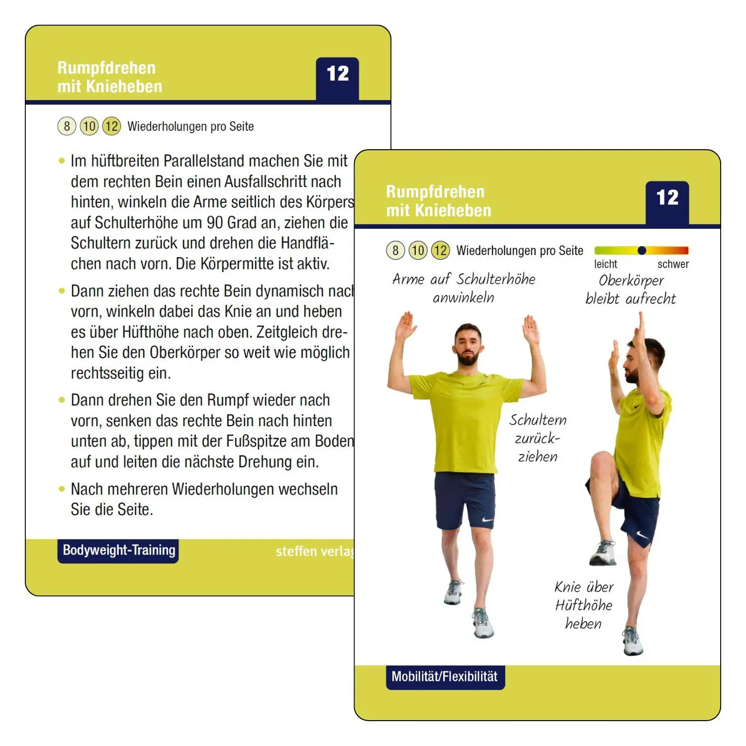 Bild: 9783957991263 | Trainingskarten Bodyweight-Training | Ronald Thomschke | Taschenbuch