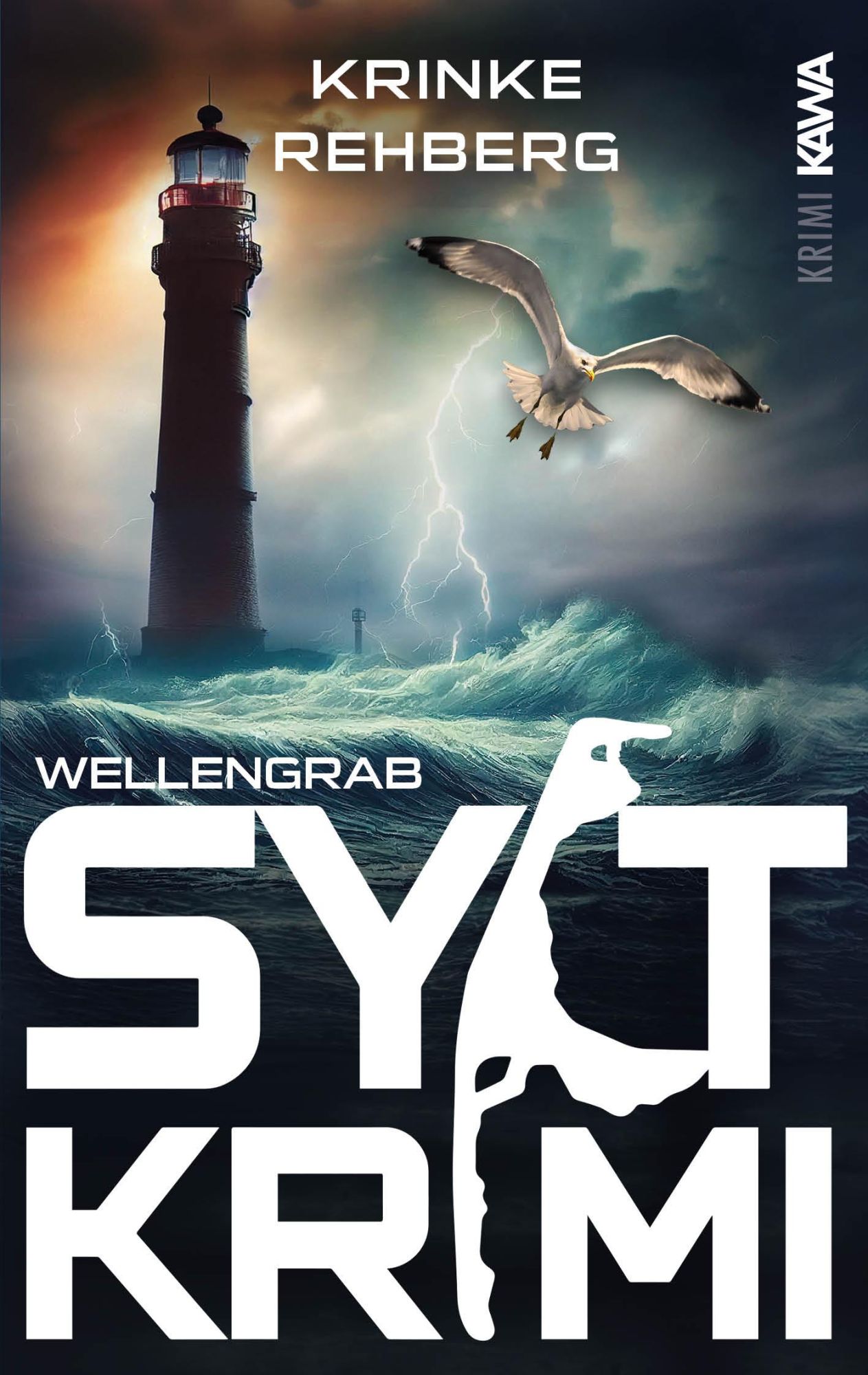 Cover: 9783986601263 | SYLTKRIMI Wellengrab | Küstenkrimi (Nordseekrimi 11) | Krinke Rehberg
