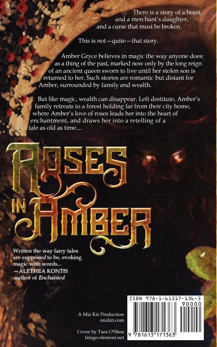 Rückseite: 9781613171363 | Roses in Amber | A Beauty and the Beast story | C. E. Murphy | Buch