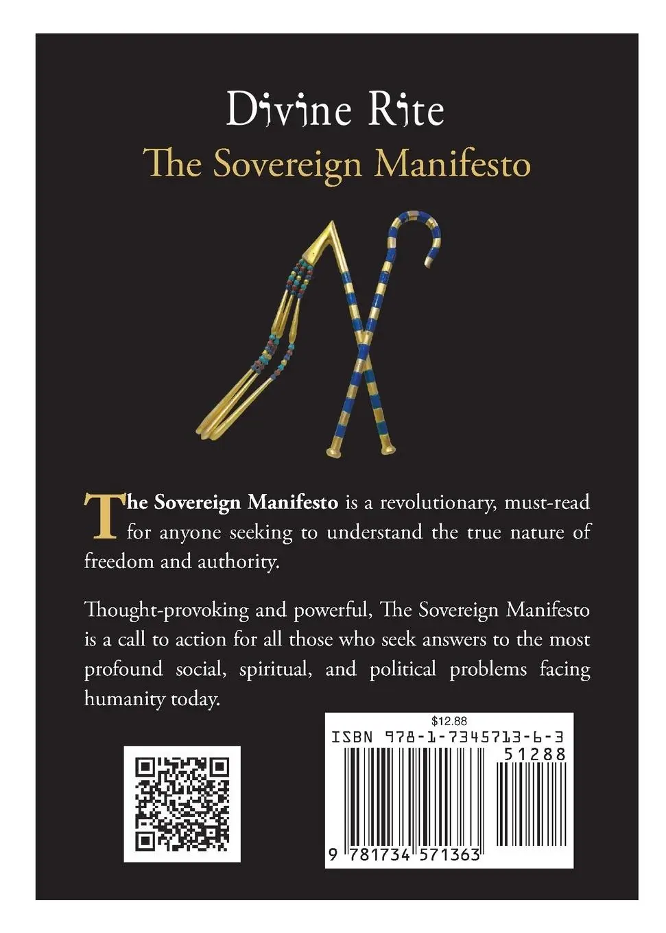 Rückseite: 9781734571363 | Divine Rite | The Sovereign Manifesto | Johnny Mannaz | Taschenbuch