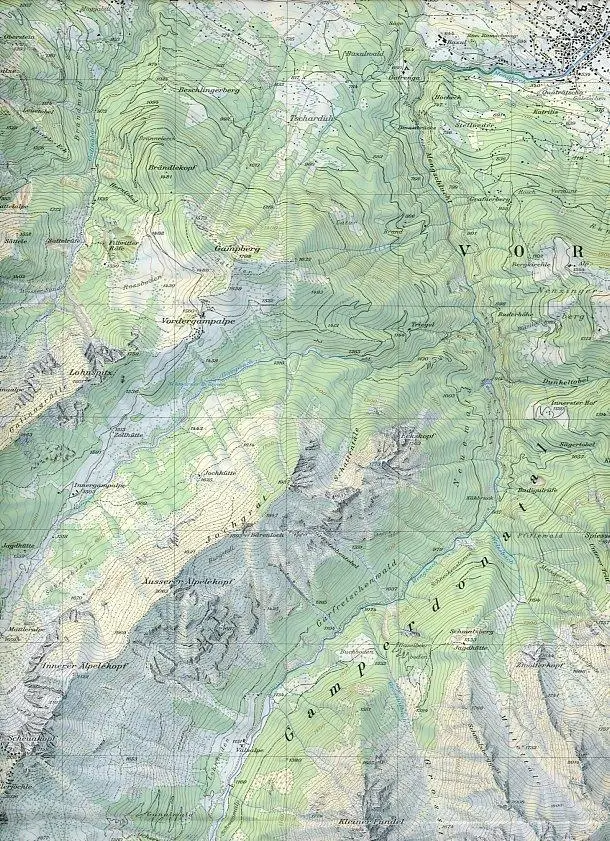 Bild: 9783302011363 | Swisstopo 1 : 25 000 Drei Schwestern | swisstopo | (Land-)Karte | 2021