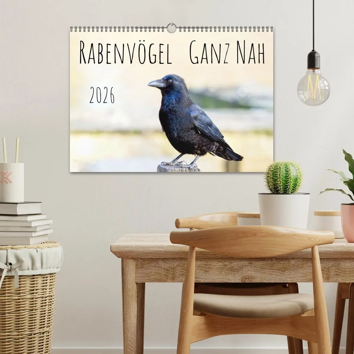 Bild: 9783457551363 | Rabenvögel - ganz nah (Wandkalender 2026 DIN A3 quer), CALVENDO...