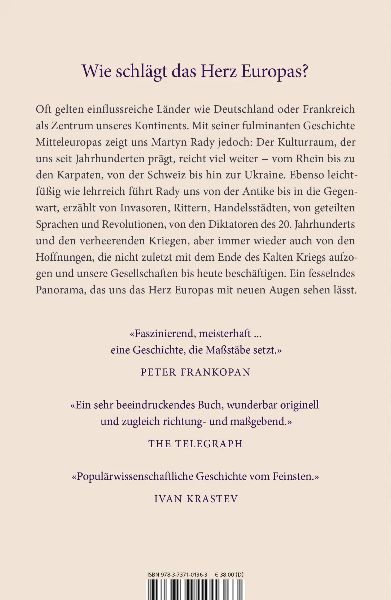 Rückseite: 9783737101363 | Vom Rhein bis zu den Karpaten | Martyn Rady | Buch | 688 S. | Deutsch