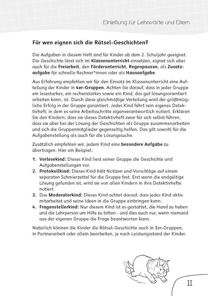 Bild: 9783834671363 | Die Dinos sind los | Leseförderung mit Mathe-Rätseln für Klasse 2/3
