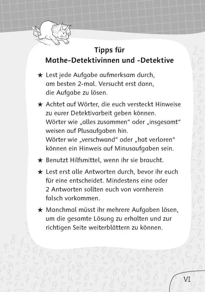 Bild: 9783834671363 | Die Dinos sind los | Leseförderung mit Mathe-Rätseln für Klasse 2/3