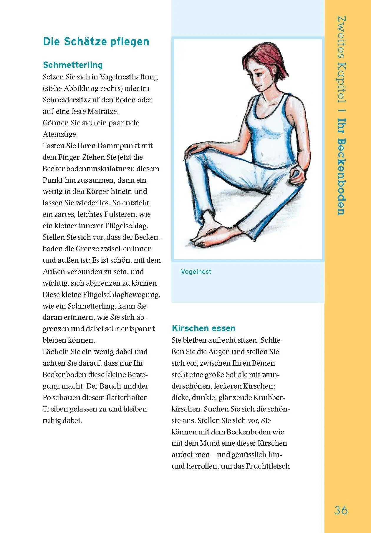 Bild: 9783863211363 | Beckenboden - deine geheime Kraft | Wohlfühlen, Entspannen, Genießen