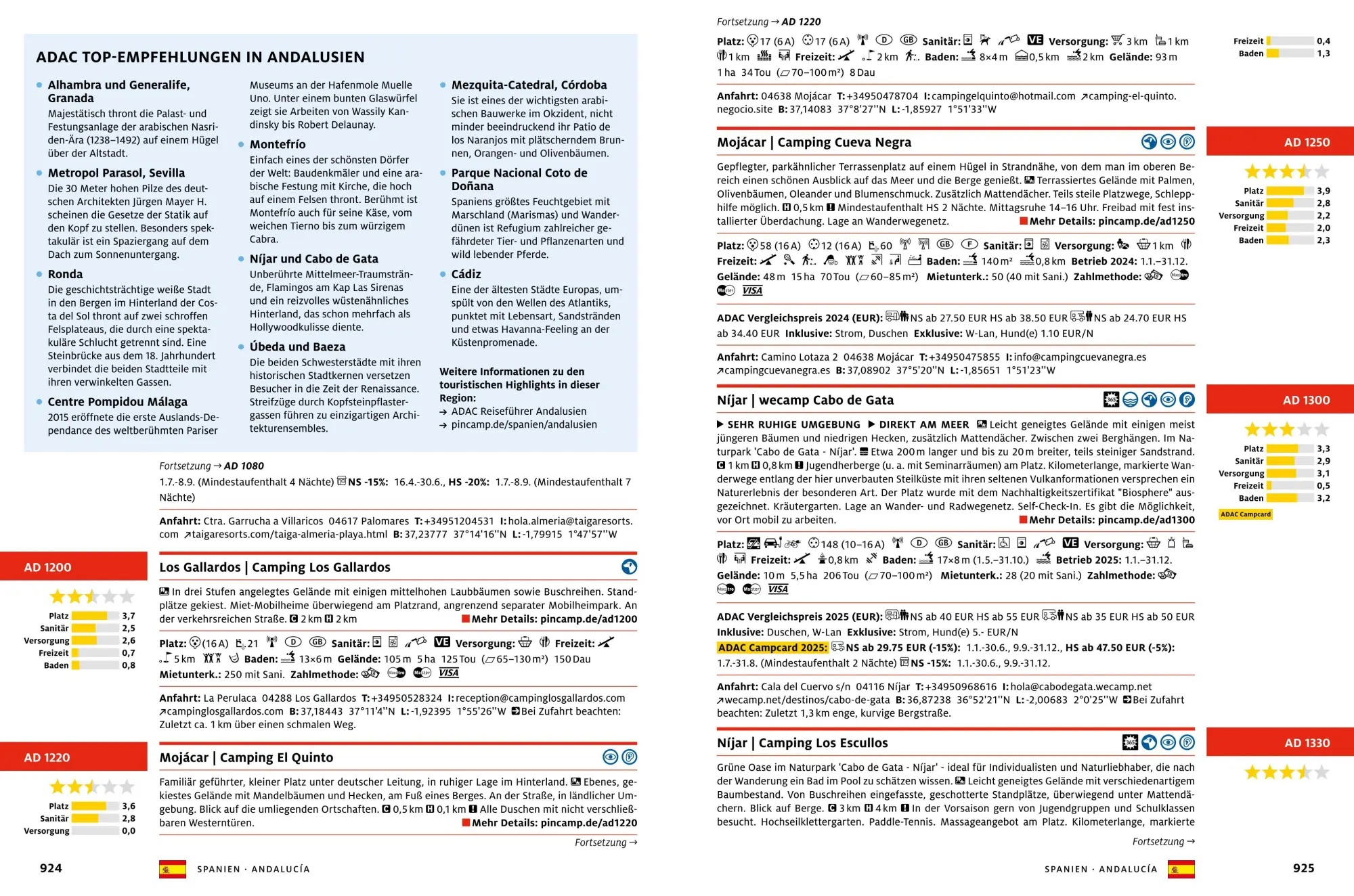 Bild: 9783986451363 | ADAC Campingführer Südeuropa 2025 | Taschenbuch | ADAC CampingFührer