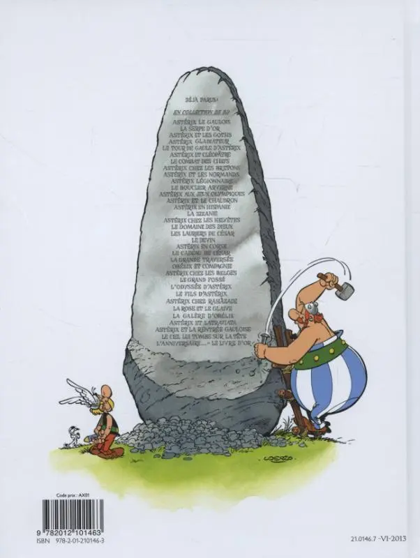 Rückseite: 9782012101463 | Asterix 14. Asterix en Hispanie | Rene Goscinny | Buch | 48 S. | 1991