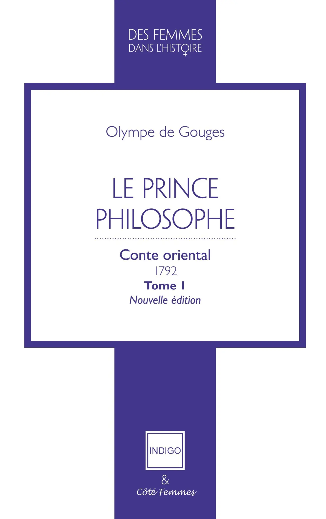 Cover: 9782352601463 | Le Prince philosophe | Conte oriental 1792 Tome 1 - Nouvelle édition