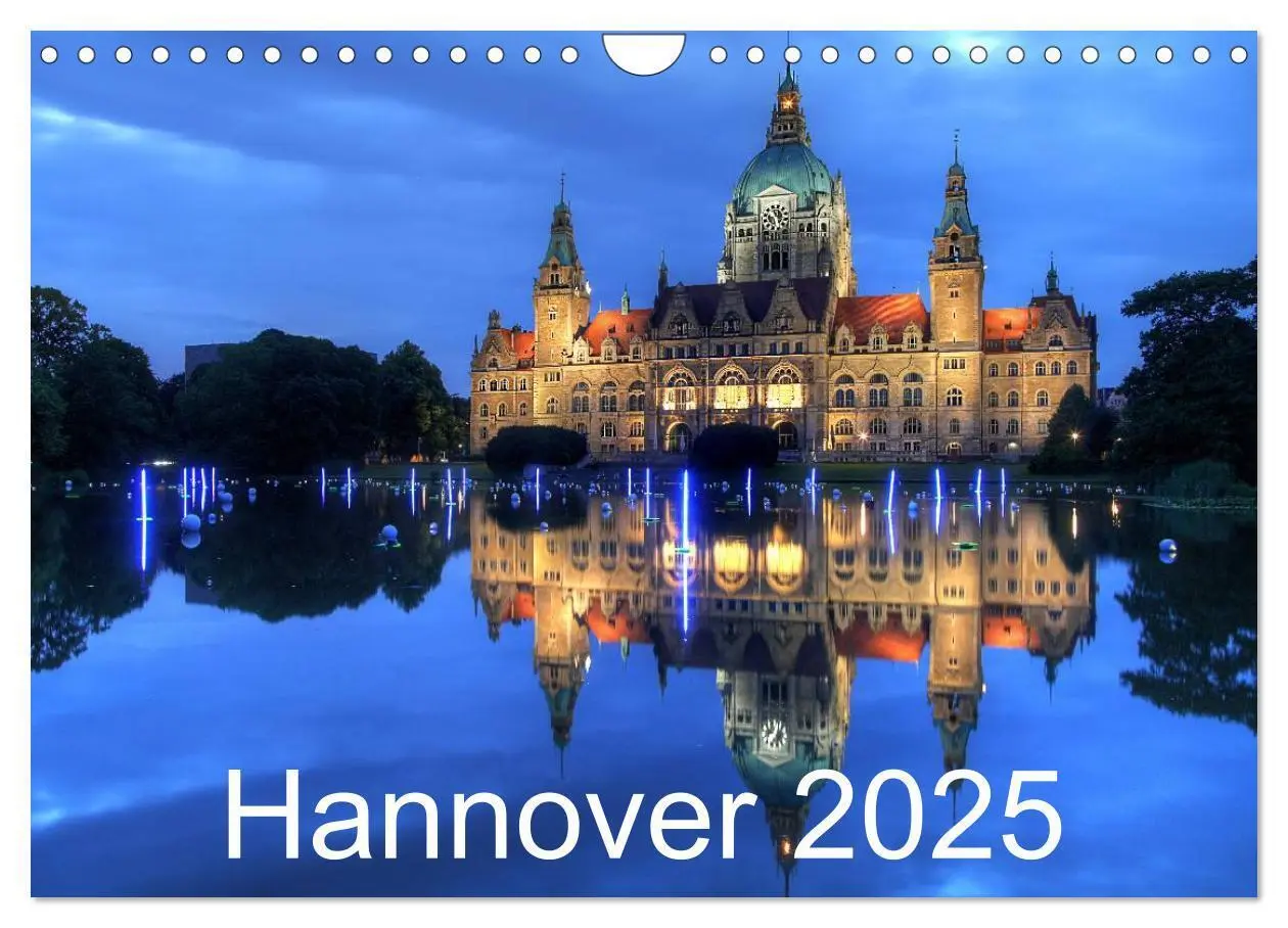 Cover: 9783435761463 | Hannover 2025 (Wandkalender 2025 DIN A4 quer), CALVENDO Monatskalender