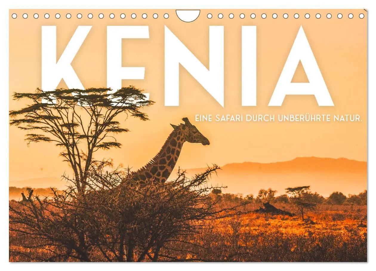 Cover: 9783457611463 | Kenia - Eine Safari durch unberührte Natur. (Wandkalender 2026 DIN...