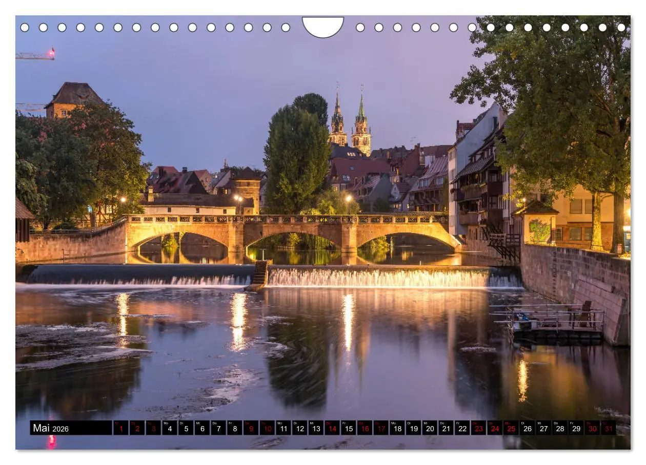 Bild: 9783457921463 | Wunderbares Nürnberg (Wandkalender 2026 DIN A4 quer), CALVENDO...