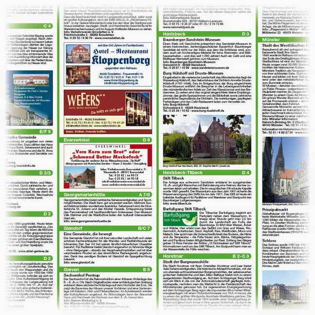 Bild: 9783747301463 | Publicpress Radkarte Münsterland, Coesfeld, Münster, Warendorf...