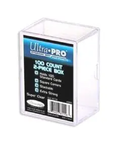 Cover: 74427811563 | 2-Piece 100-count Storage Box | deutsch | Ultra Pro Neu