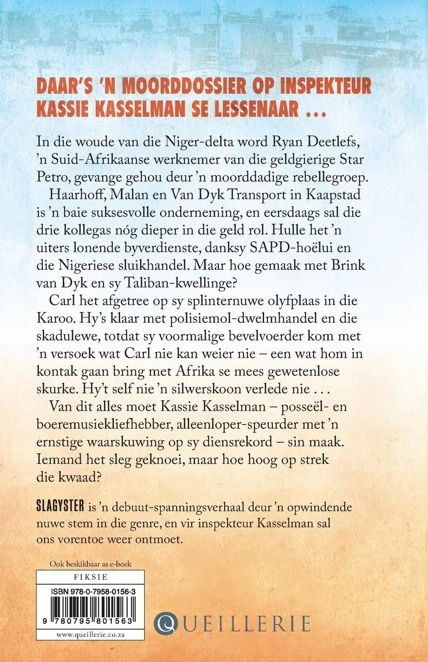 Rückseite: 9780795801563 | Slagyster | Rudie van Rensburg | Taschenbuch | Afrikaans | 2013