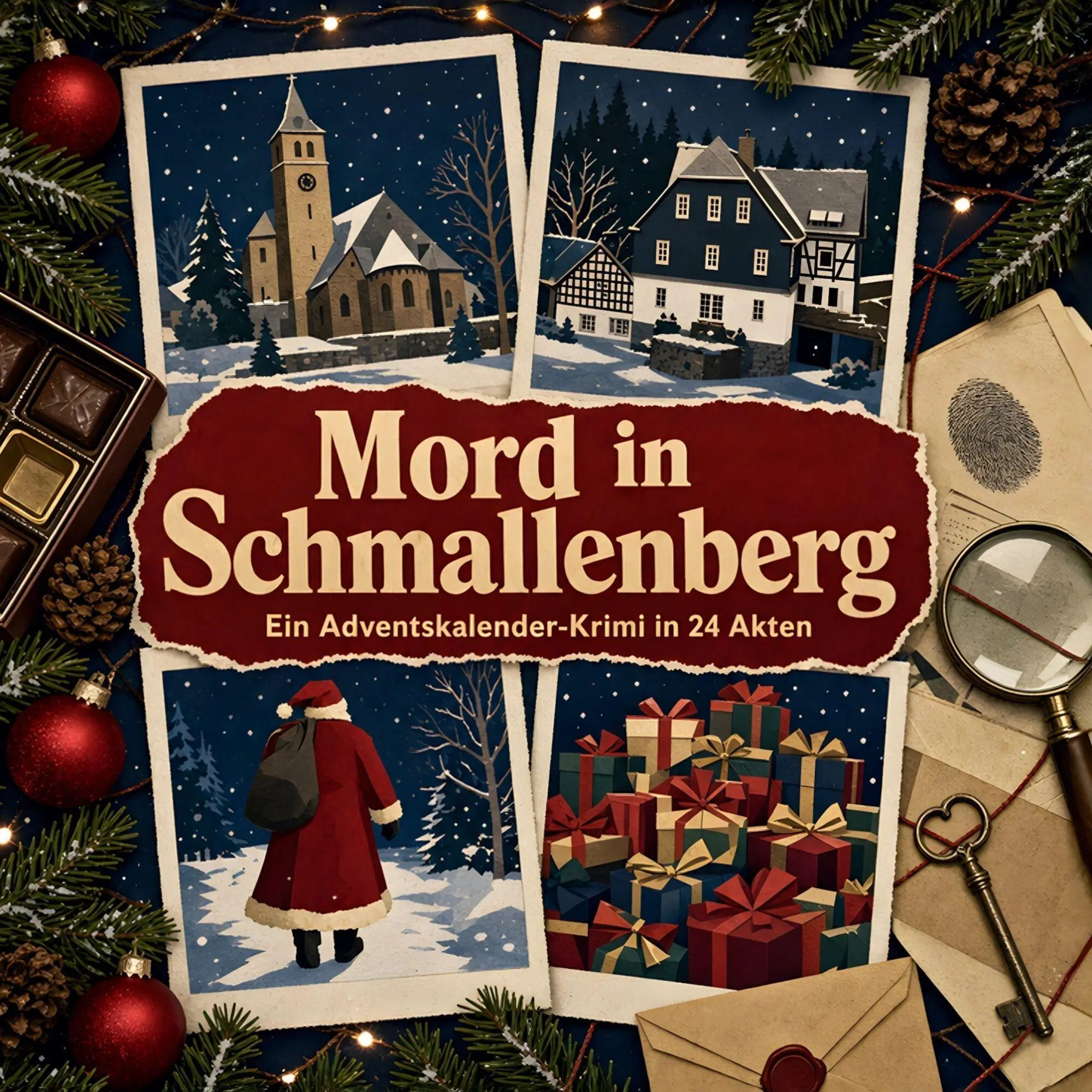 Cover: 9783696121563 | Mord in Schmallenberg | Ein Adventskalender-Krimi in 24 Akten | Meier