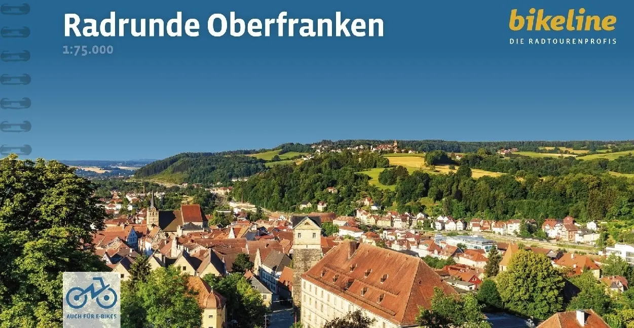 Cover: 9783711101563 | Radrunde Oberfranken | 1:75.000 | Esterbauer Verlag | Taschenbuch
