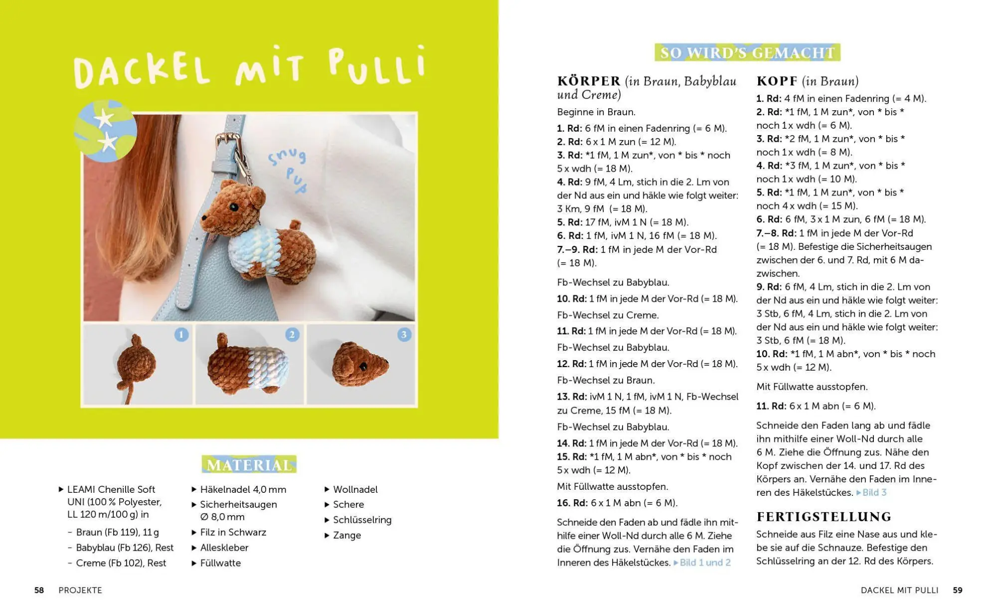 Bild: 9783745931563 | Make it yours! Supersüße Bag Charms häkeln mit @therapyonmyhook | Buch