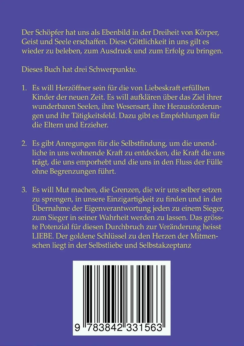 Rückseite: 9783842331563 | Die Kinder aus dem Regenbogen | Wie neue Hoffnung die Erde erfüllt