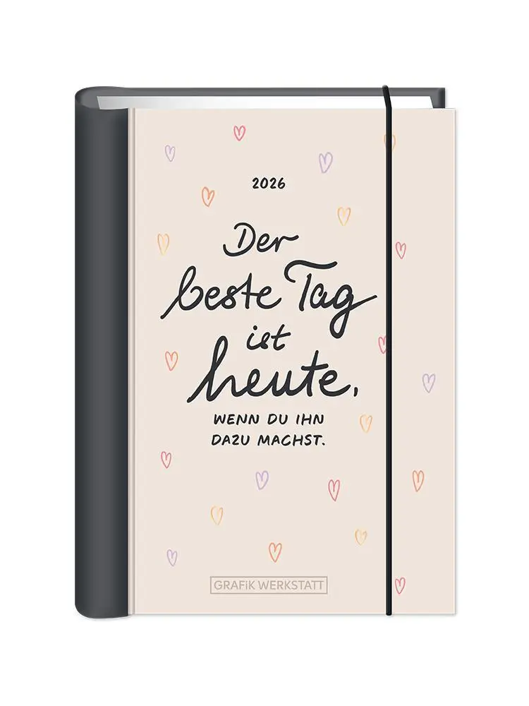 Cover: 9783986361563 | Terminplaner 2026 Der beste Tag | Terminplaner Hardcover | Original