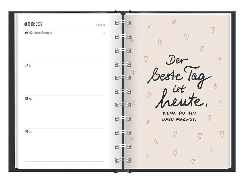 Bild: 9783986361563 | Terminplaner 2026 Der beste Tag | Terminplaner Hardcover | Original