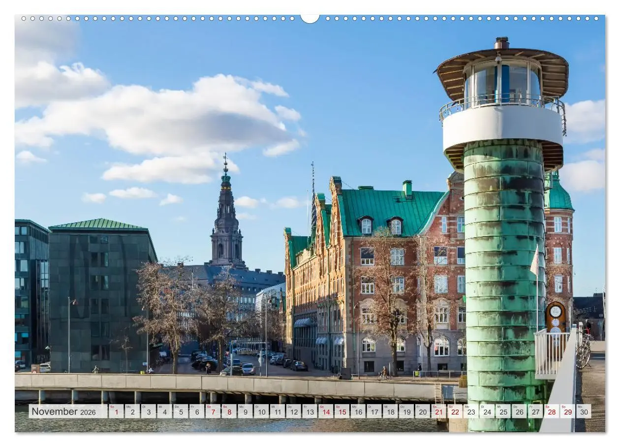 Bild: 9783457381663 | KOPENHAGEN Malerisches Stadtherz (hochwertiger Premium Wandkalender...