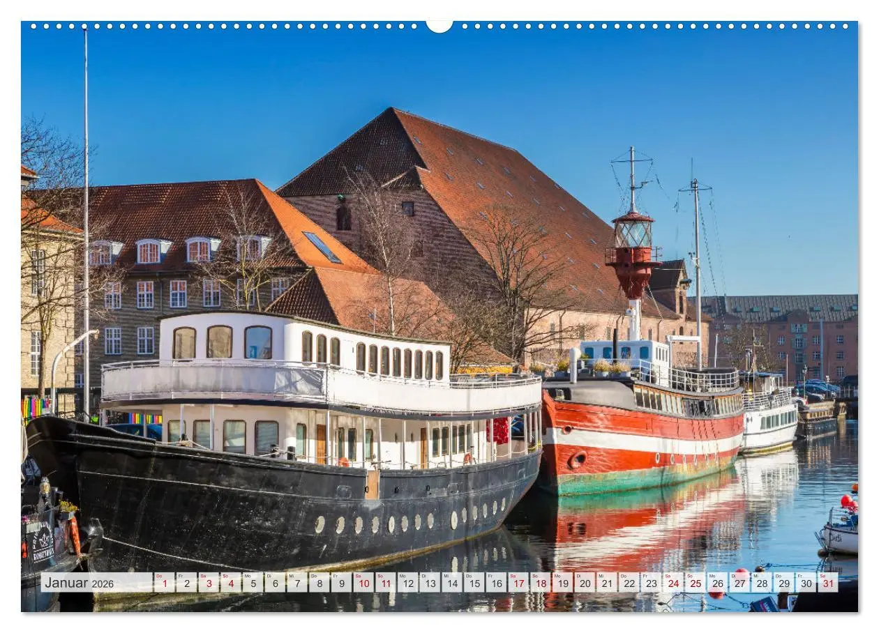 Bild: 9783457381663 | KOPENHAGEN Malerisches Stadtherz (hochwertiger Premium Wandkalender...