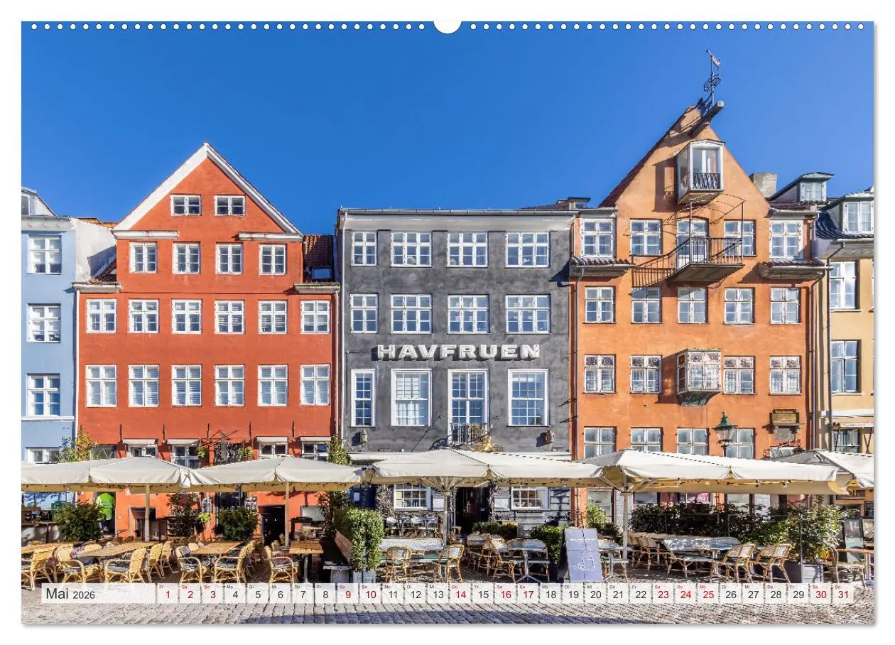 Bild: 9783457381663 | KOPENHAGEN Malerisches Stadtherz (hochwertiger Premium Wandkalender...