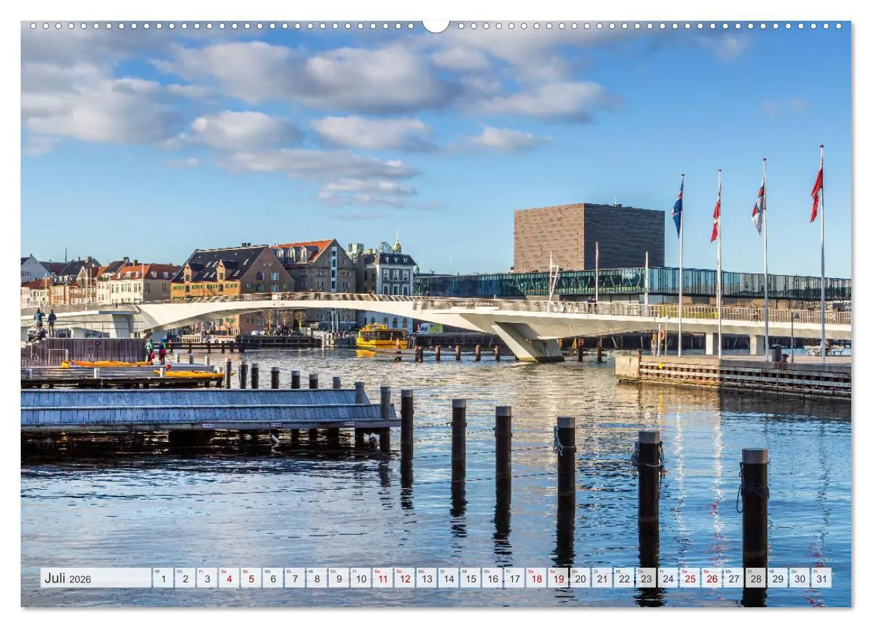 Bild: 9783457381663 | KOPENHAGEN Malerisches Stadtherz (hochwertiger Premium Wandkalender...