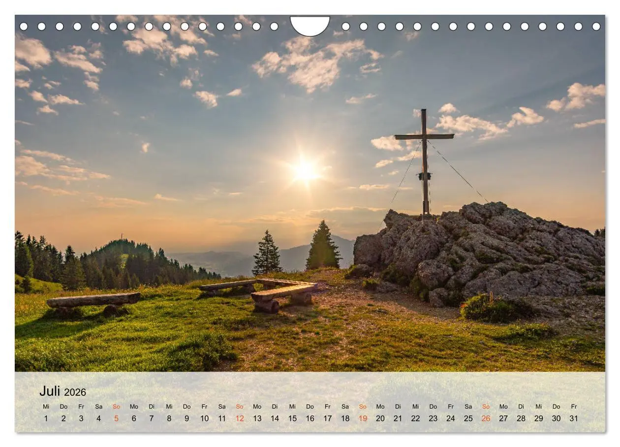 Bild: 9783457691663 | Licht im Allgäu - Traumhafte Landschaften (Wandkalender 2026 DIN A4...