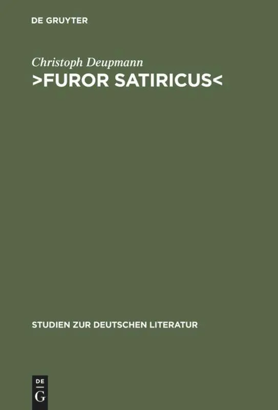 ¿Furor satiricus¿