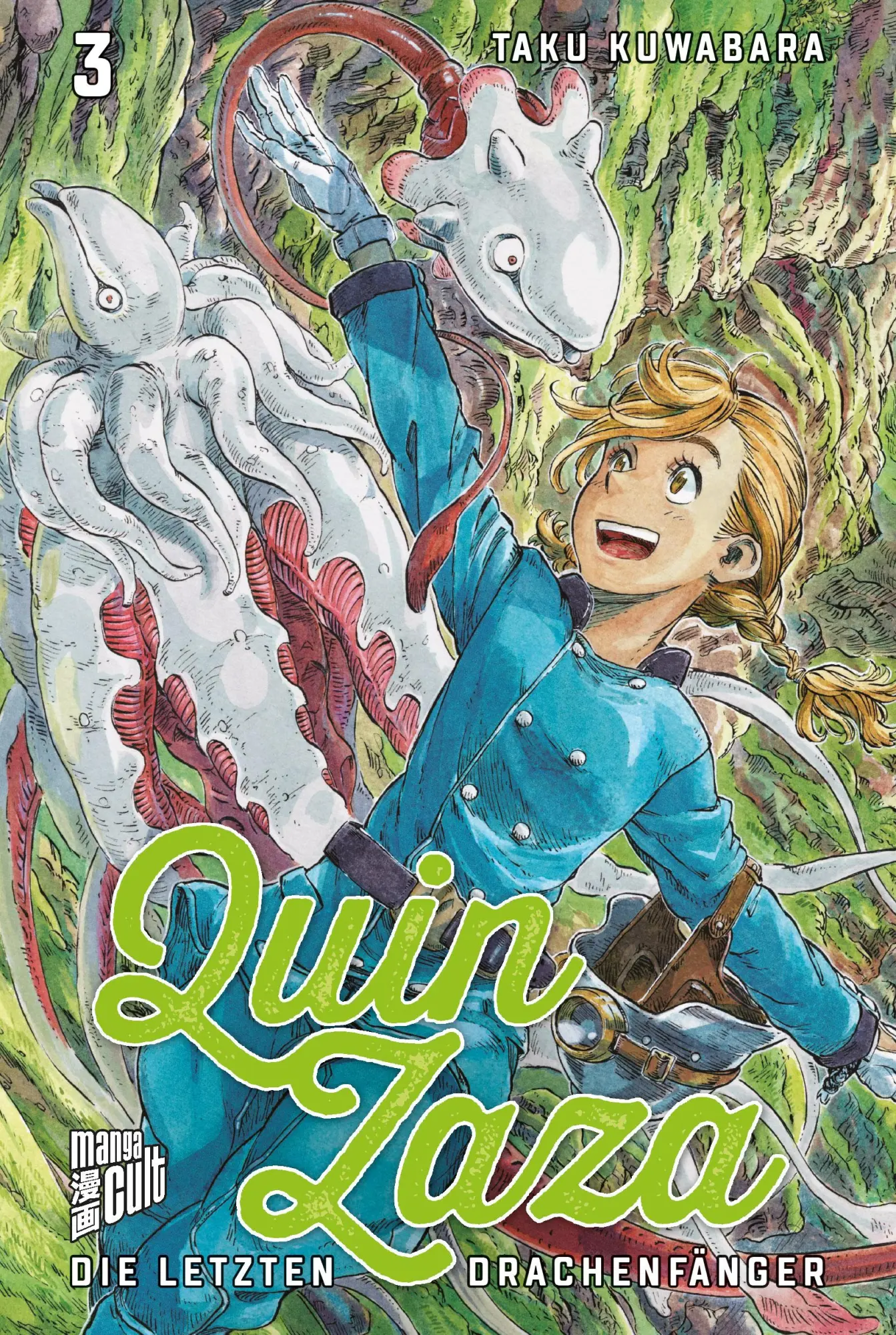 Cover: 9783964331663 | Quin Zaza - Die letzten Drachenfänger 3 | Taku Kuwabara | Taschenbuch