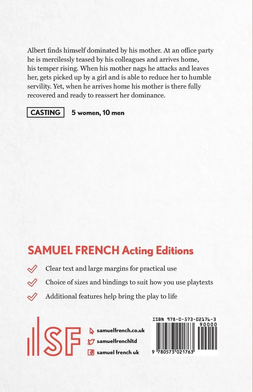 Rückseite: 9780573021763 | A Night Out - A Play | Harold Pinter | Taschenbuch | Englisch | 2015