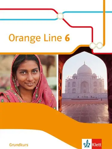 Cover: 9783125481763 | Orange Line 6 Grundkurs. Schülerbuch (fester Einband) Klasse 10 | Haß