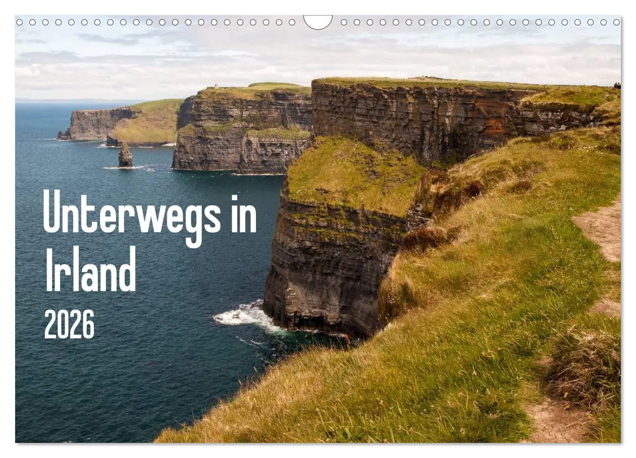 Cover: 9783516151763 | Unterwegs in Irland (Wandkalender 2026 DIN A3 quer), CALVENDO...