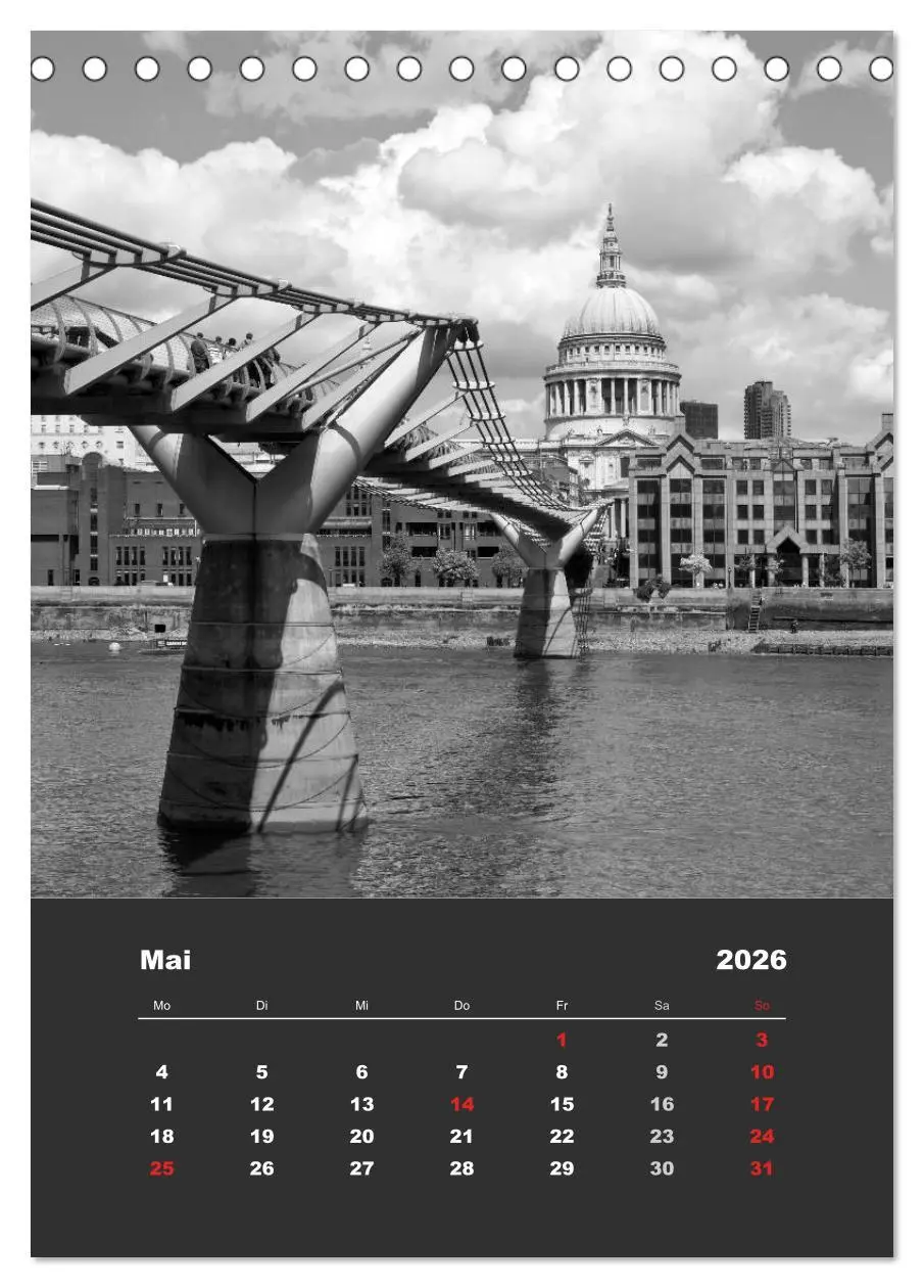 Bild: 9783516461763 | Glanzlichter einer Metropole LONDON (Tischkalender 2026 DIN A5...