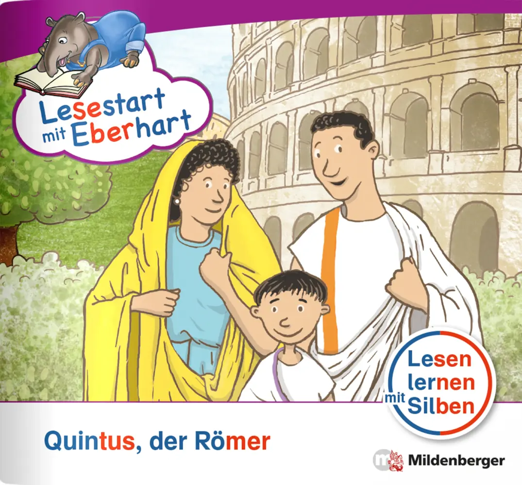 Cover: 9783619041763 | Lesestart mit Eberhart: Quintus, der Römer | Nicole Brandau (u. a.)