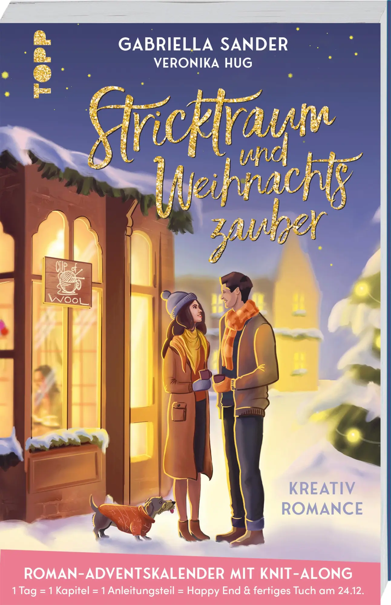 Cover: 9783735871763 | Stricktraum und Weihnachtszauber. Eine Kreativ-Romance. Mit...