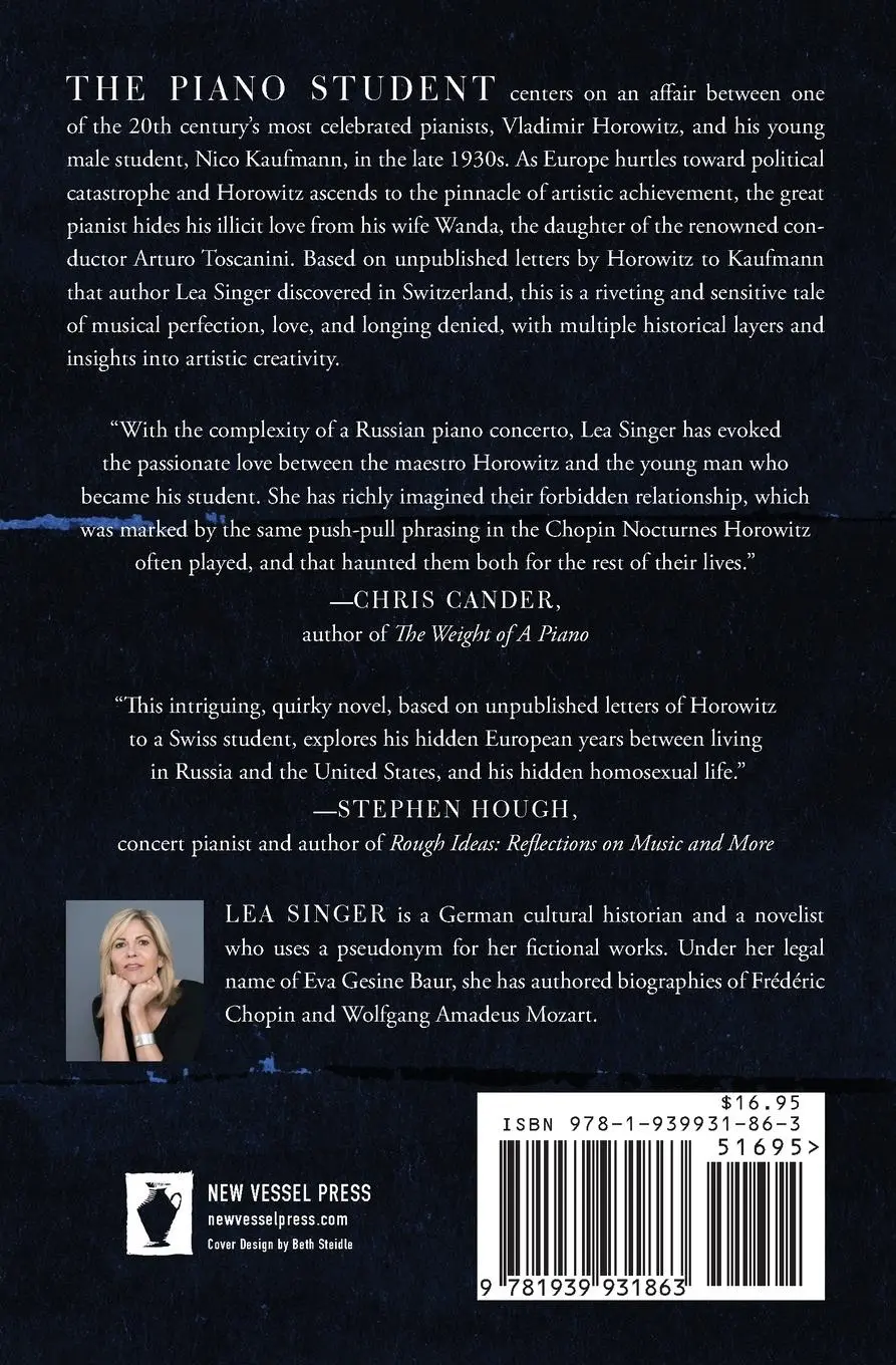 Rückseite: 9781939931863 | The Piano Student | Lea Singer | Taschenbuch | Kartoniert / Broschiert