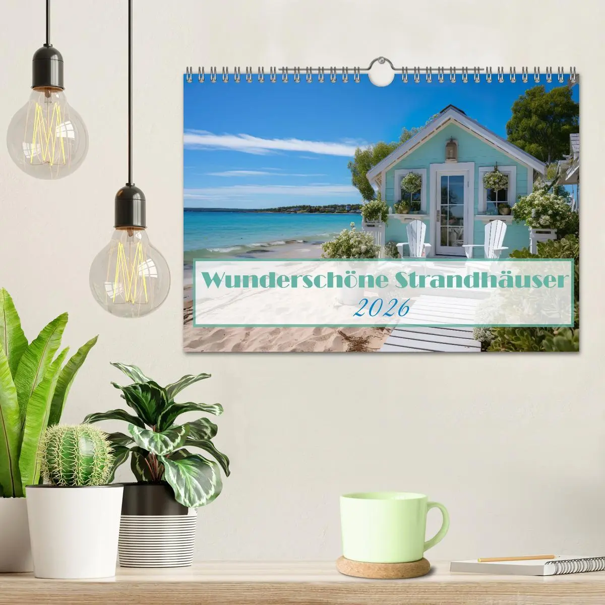 Bild: 9783457361863 | Wunderschöne Strandhäuser (Wandkalender 2026 DIN A4 quer), CALVENDO...