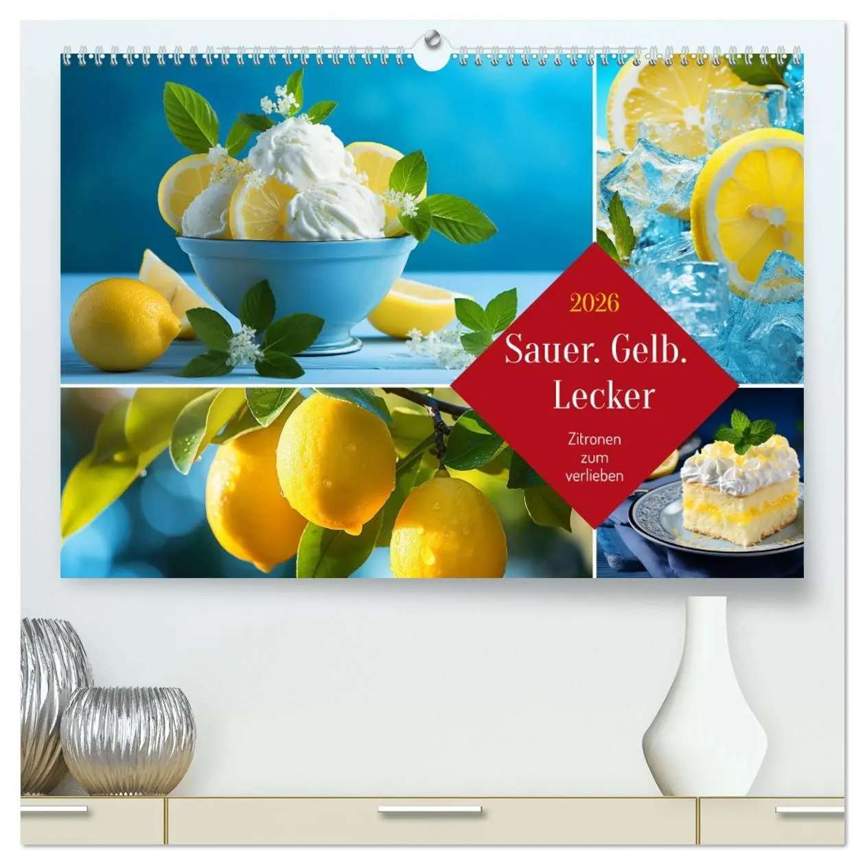 Cover: 9783457501863 | Sauer Gelb Lecker (hochwertiger Premium Wandkalender 2026 DIN A2...